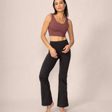 TGIF Wide Leg Yoga Pants - Total Eclipse