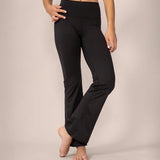 TGIF Wide Leg Yoga Pants - Total Eclipse