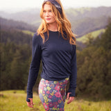 Reversible Ultralight High-Rise Legging - Groovy Meadow