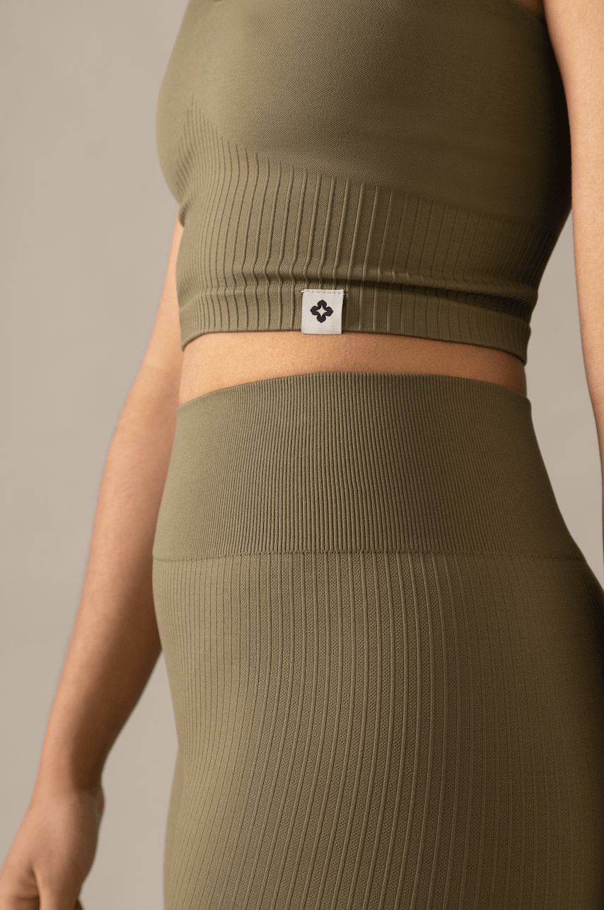 Rose Boreal - Legging - Contour Seamless Legging - Olive