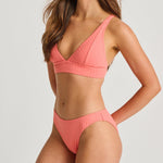 Rose Boreal - Swimsuit - Everyday Sunday Coral Echo Recycled Semi-High Leg Bottom
