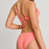 Rose Boreal - Swimsuit - Everyday Sunday Coral Echo Recycled Semi-High Leg Bottom