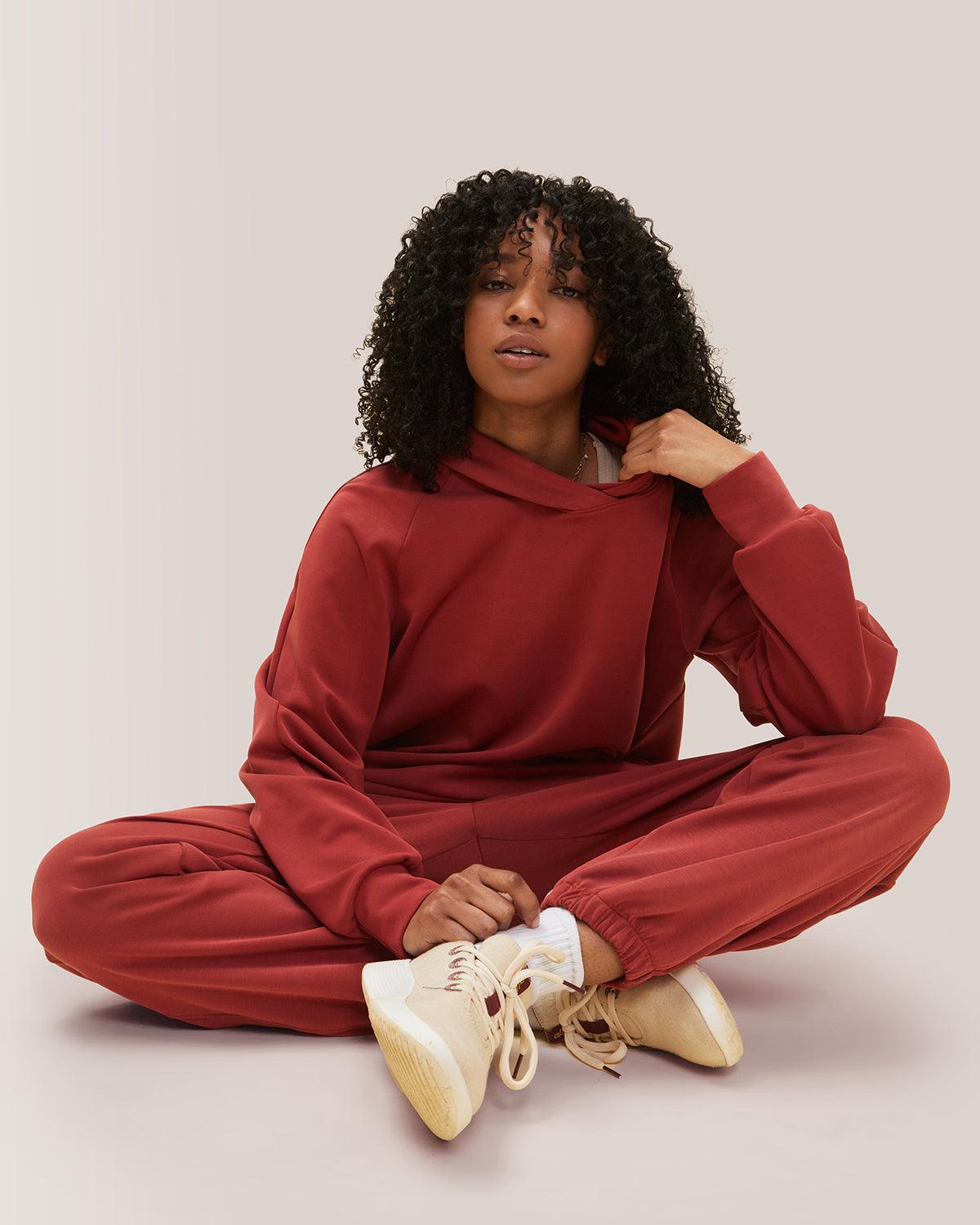 Rose Boreal - Pants - Edelweiss Jogger Pants - Rubis