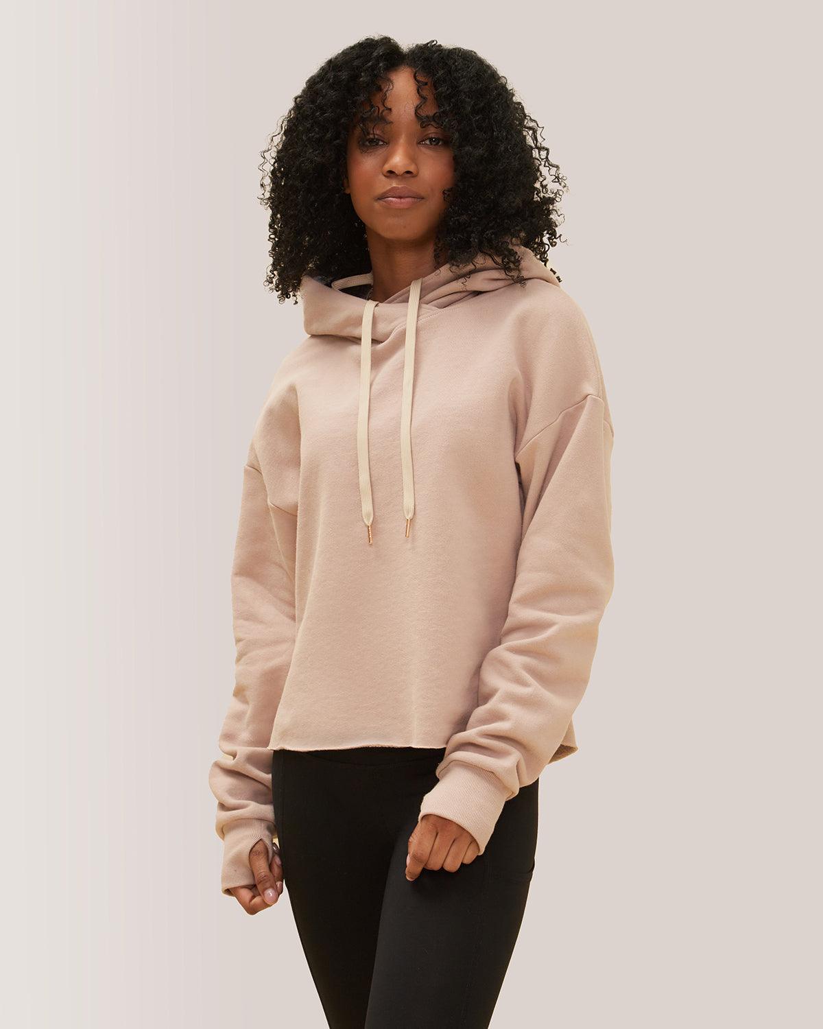 Rose Boreal - Sweatshirt - Free Spirit Hoodie - Oak