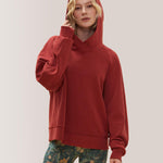 Rose Boreal - Sweatshirt - Horizon Hoodie - Rubis