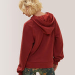 Rose Boreal - Sweatshirt - Horizon Hoodie - Rubis