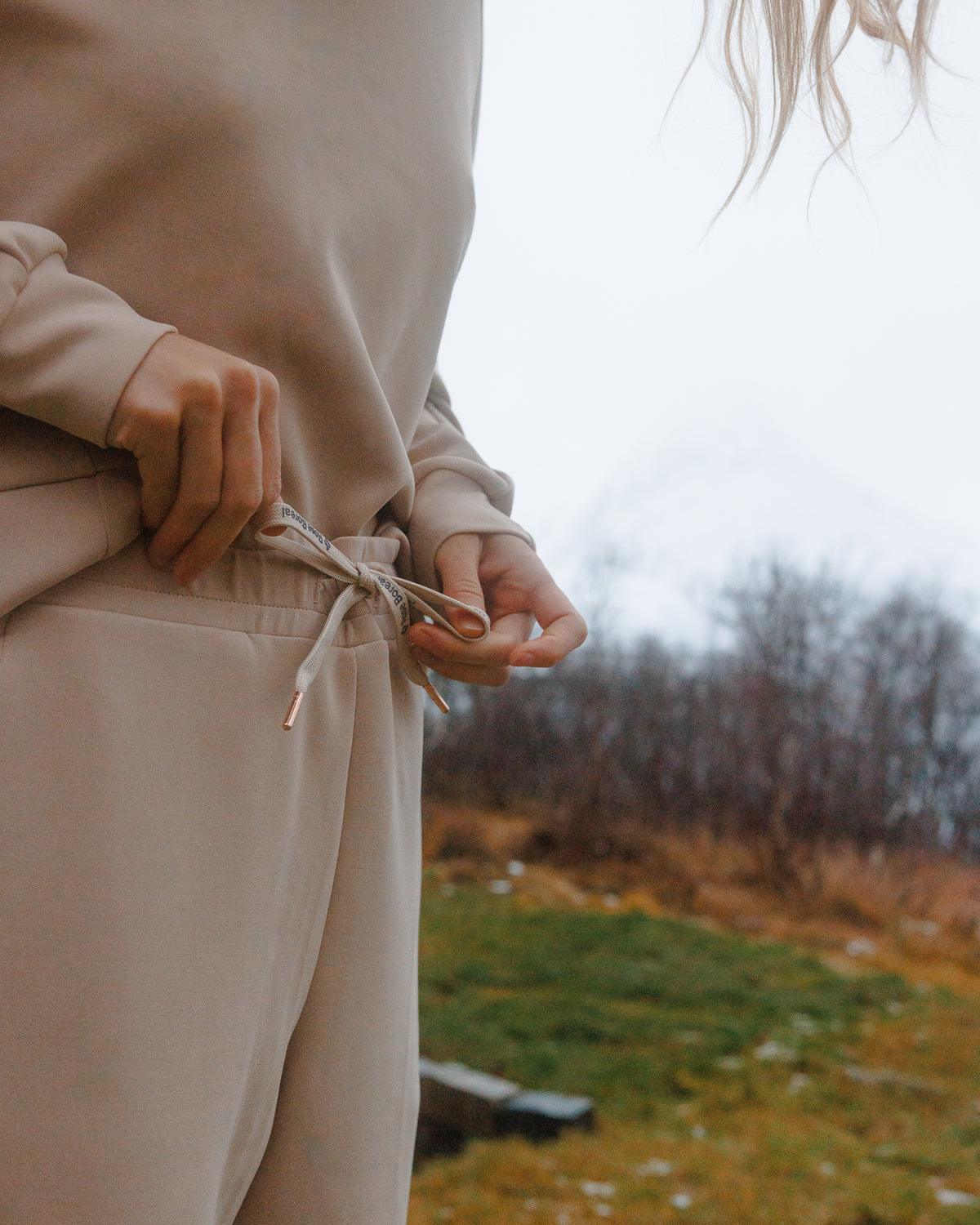 Rose Boreal - Pants - Edelweiss Jogger Pants - Almond