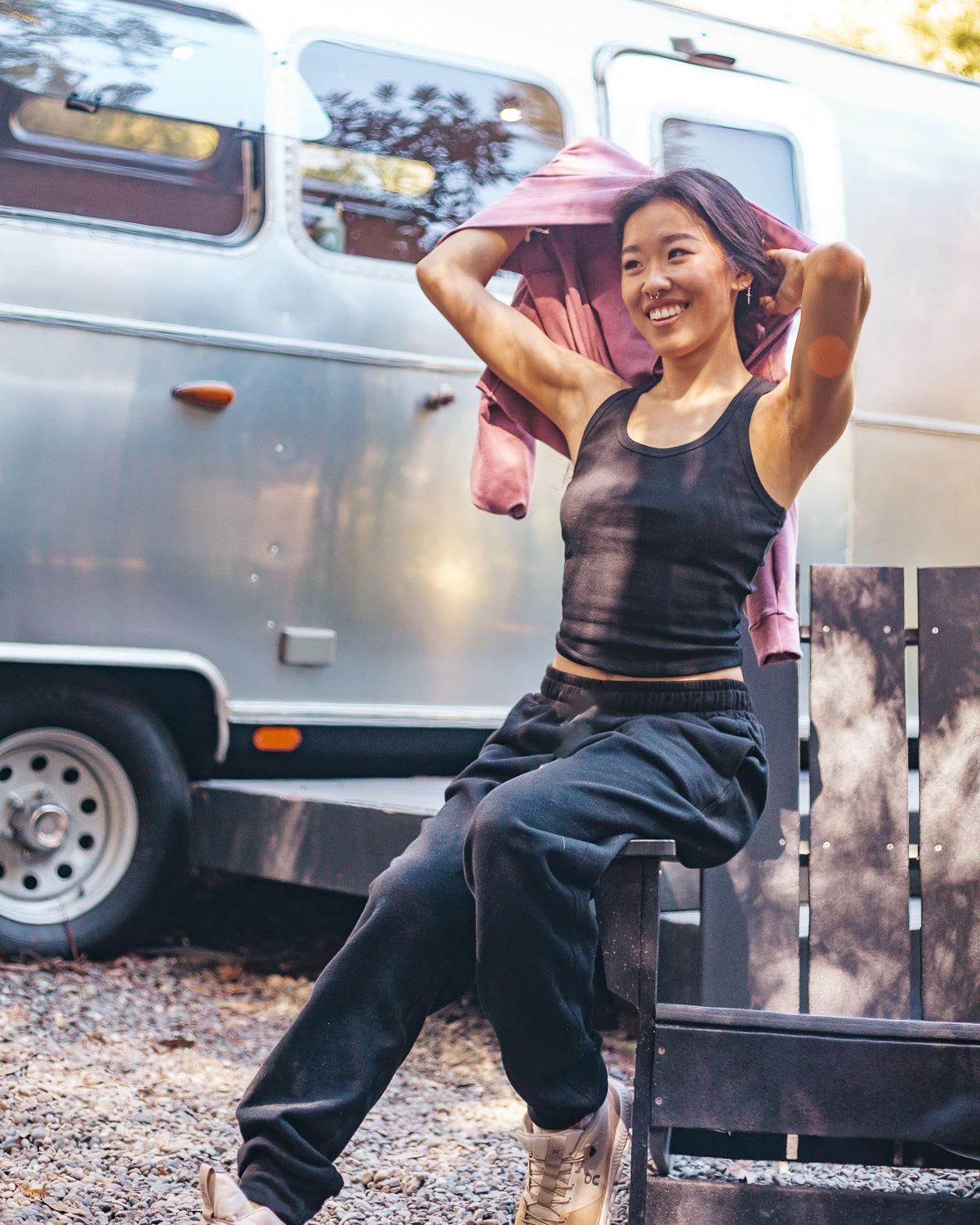 Rose Boreal - Pants - Mingan Jogger Pants - Total Eclipse