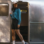 Rose Boreal - Top - Cozy Long Sleeve Shirt - Aquamarine