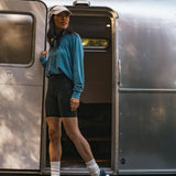 Rose Boreal - Top - Cozy Long Sleeve Shirt - Aquamarine