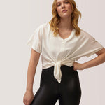 Rose Boreal - T-Shirt - Jasper T-Shirt - Natural White