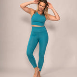 Serena Sports Bra - Pacific Blue