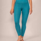 Serena High Waist Legging - Pacific Blue