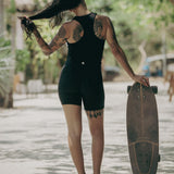 Buttery Soft High-Rise BFF Shorts - Total Eclipse