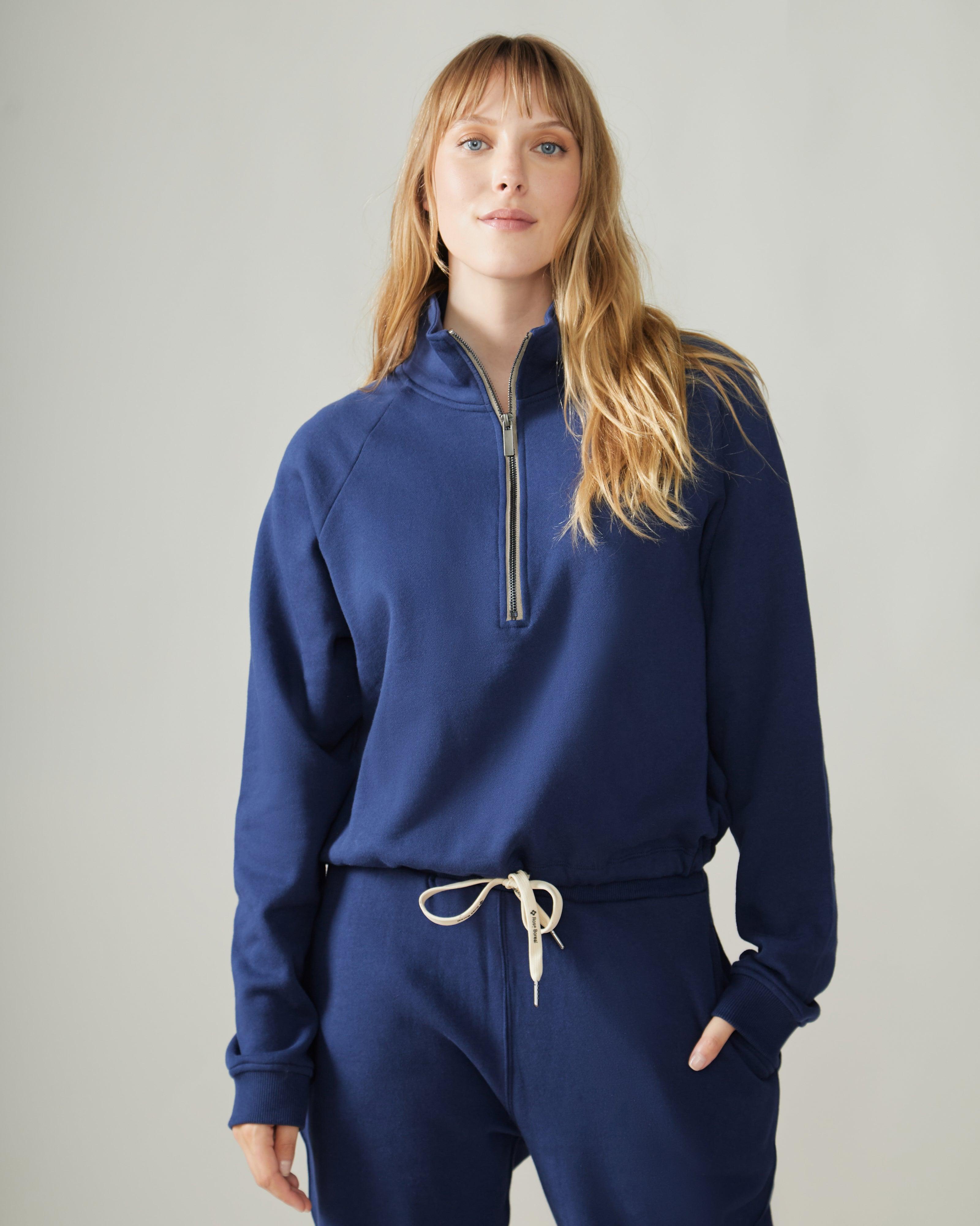 Rose Boreal - Sweatshirt - Wayfarer sweatshirt - Denim