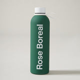 Rose Boreal - Bottle - Rose Boreal Water Bottle - Dark Lagoon