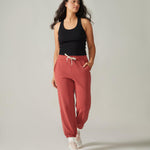 Rose Boreal - Pants - Edelweiss Jogger Pants - Rubis