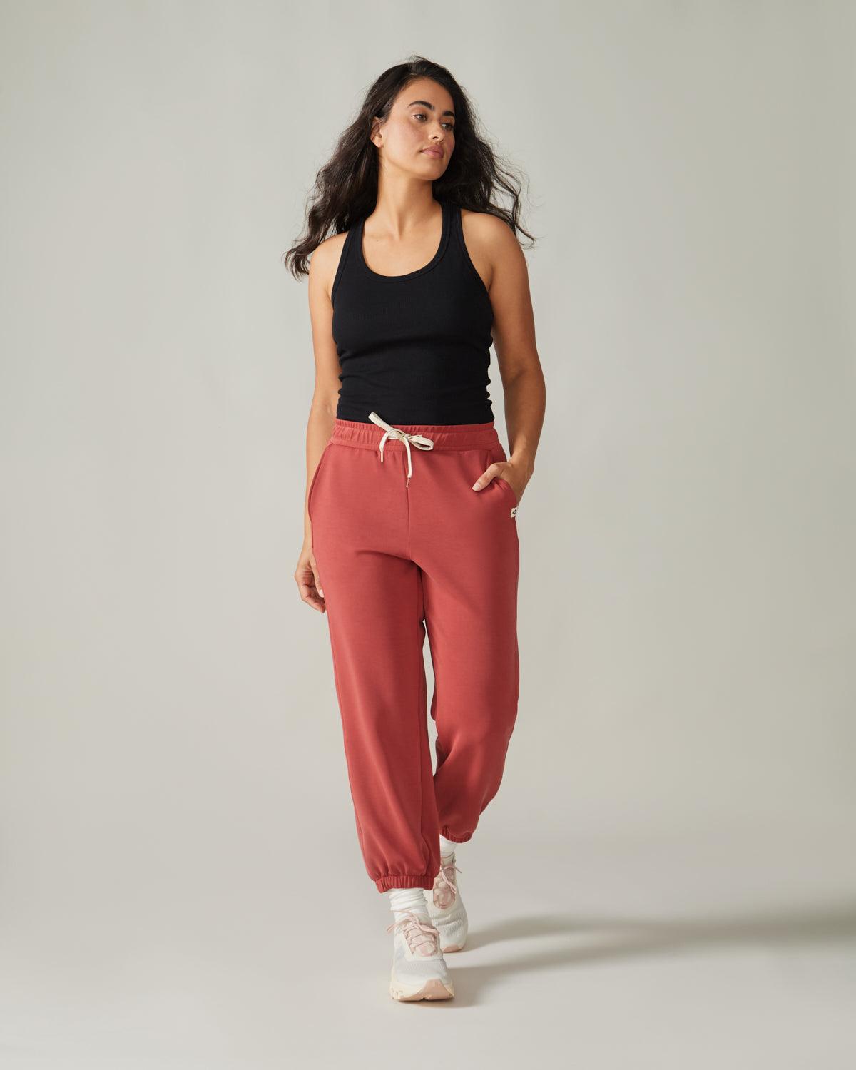 Rose Boreal - Pants - Edelweiss Jogger Pants - Rubis