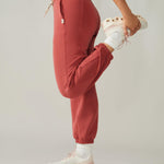 Rose Boreal - Pants - Edelweiss Jogger Pants - Rubis
