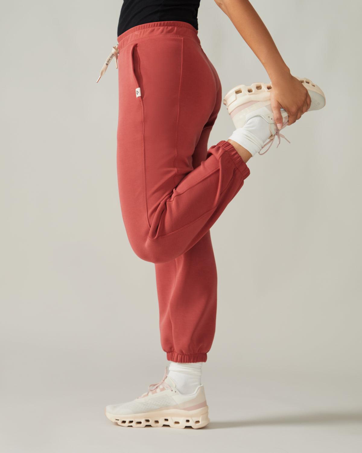 Rose Boreal - Pants - Edelweiss Jogger Pants - Rubis