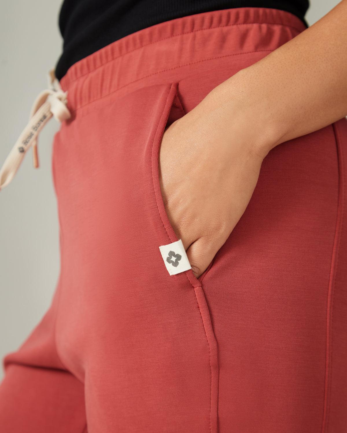 Rose Boreal - Pants - Edelweiss Jogger Pants - Rubis