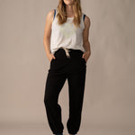 Rose Boreal - Tank Top - More Joy Tank top - Natural White