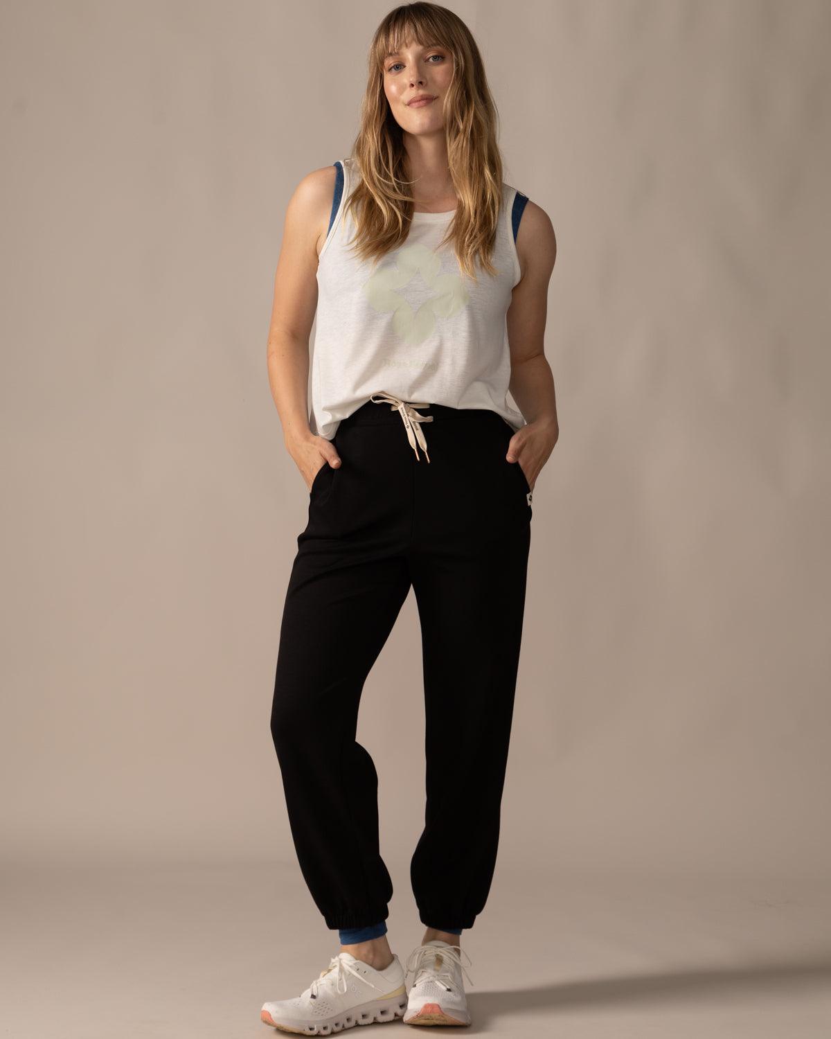 Rose Boreal - Tank Top - More Joy Tank top - Natural White