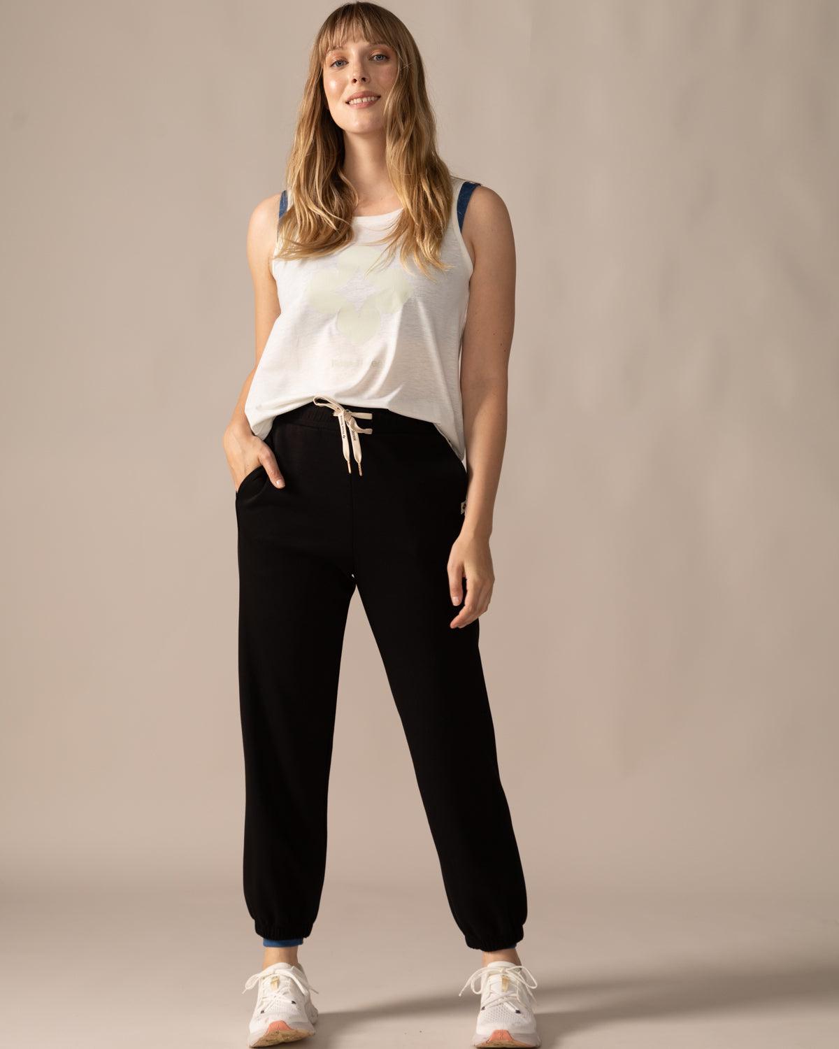 Rose Boreal - Tank Top - More Joy Tank top - Natural White