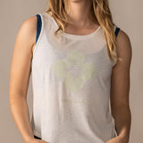 Rose Boreal - Tank Top - More Joy Tank top - Natural White