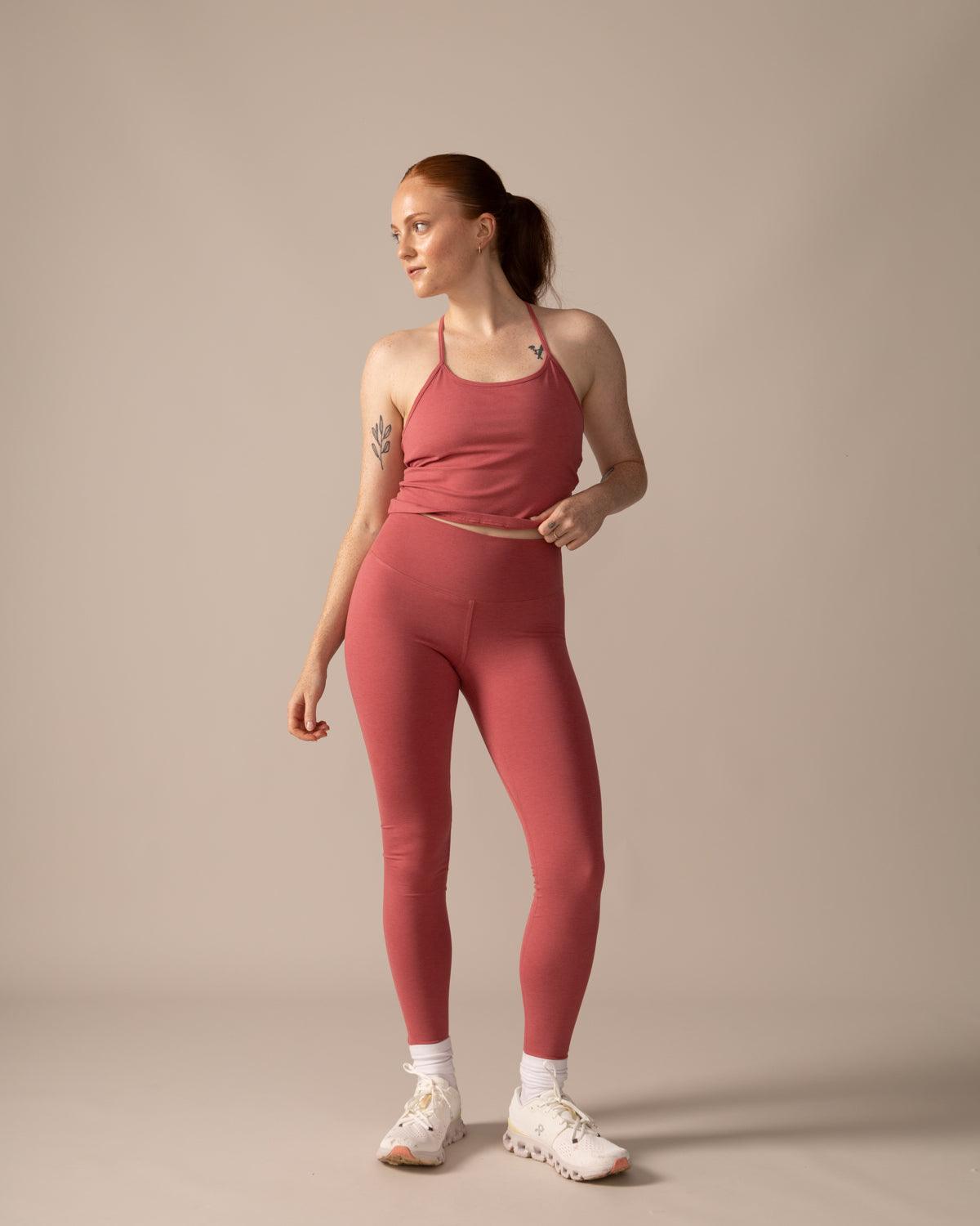 Rose Boreal - Legging - Buttery Soft BFF High-Rise Legging - Cherry