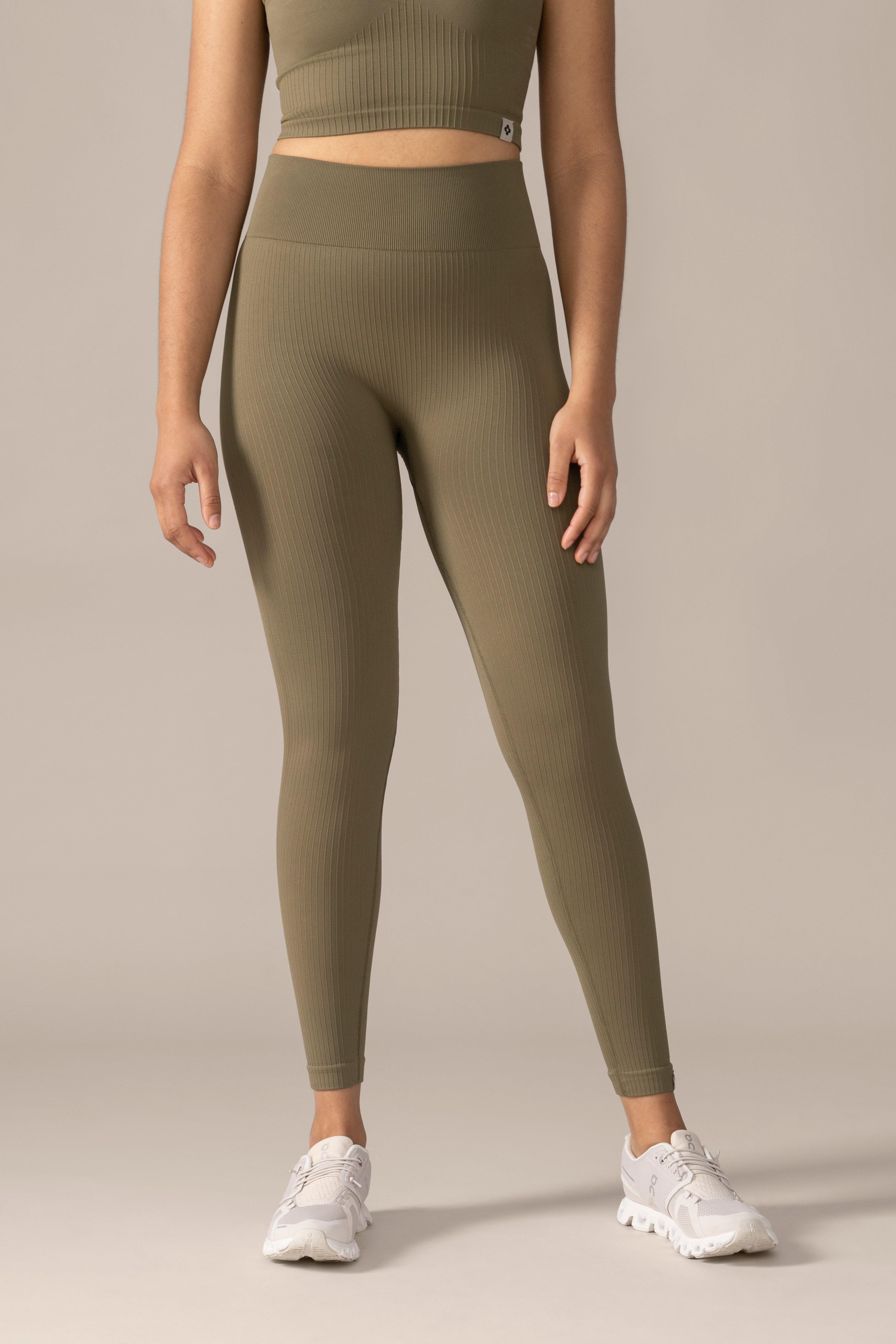 Rose Boreal - Legging - Contour Seamless Legging - Olive