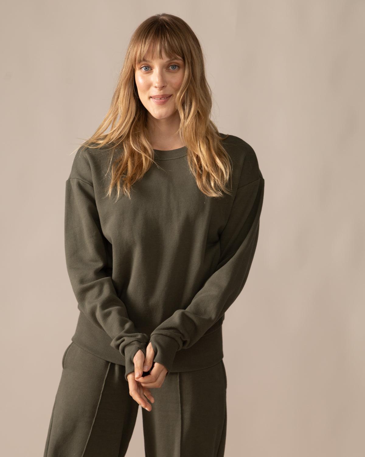 Rose Boreal - Sweatshirt - Self love sweatshirt - Moss