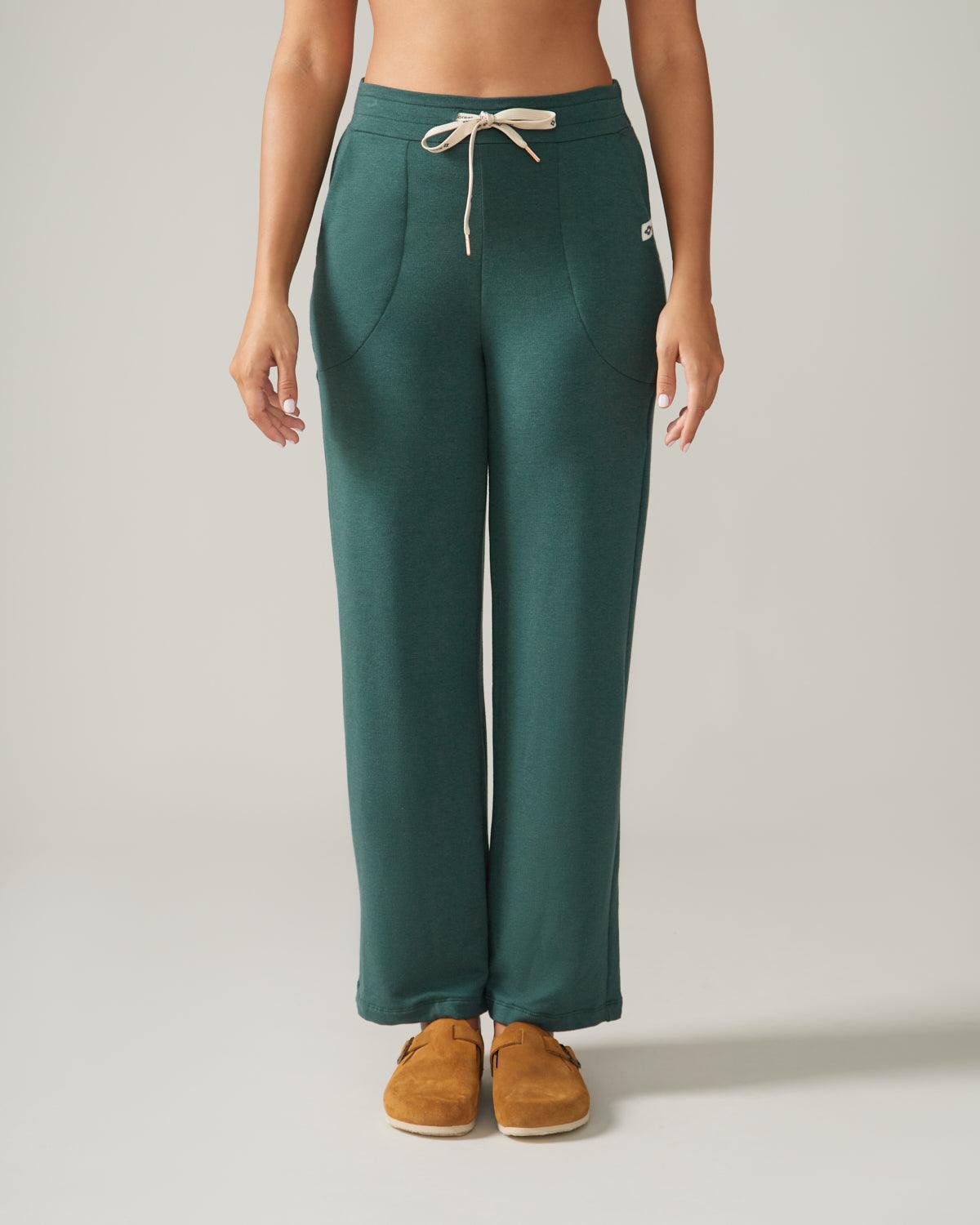 Rose Boreal - Pants - Hugg Me Pants - Dark Lagoon