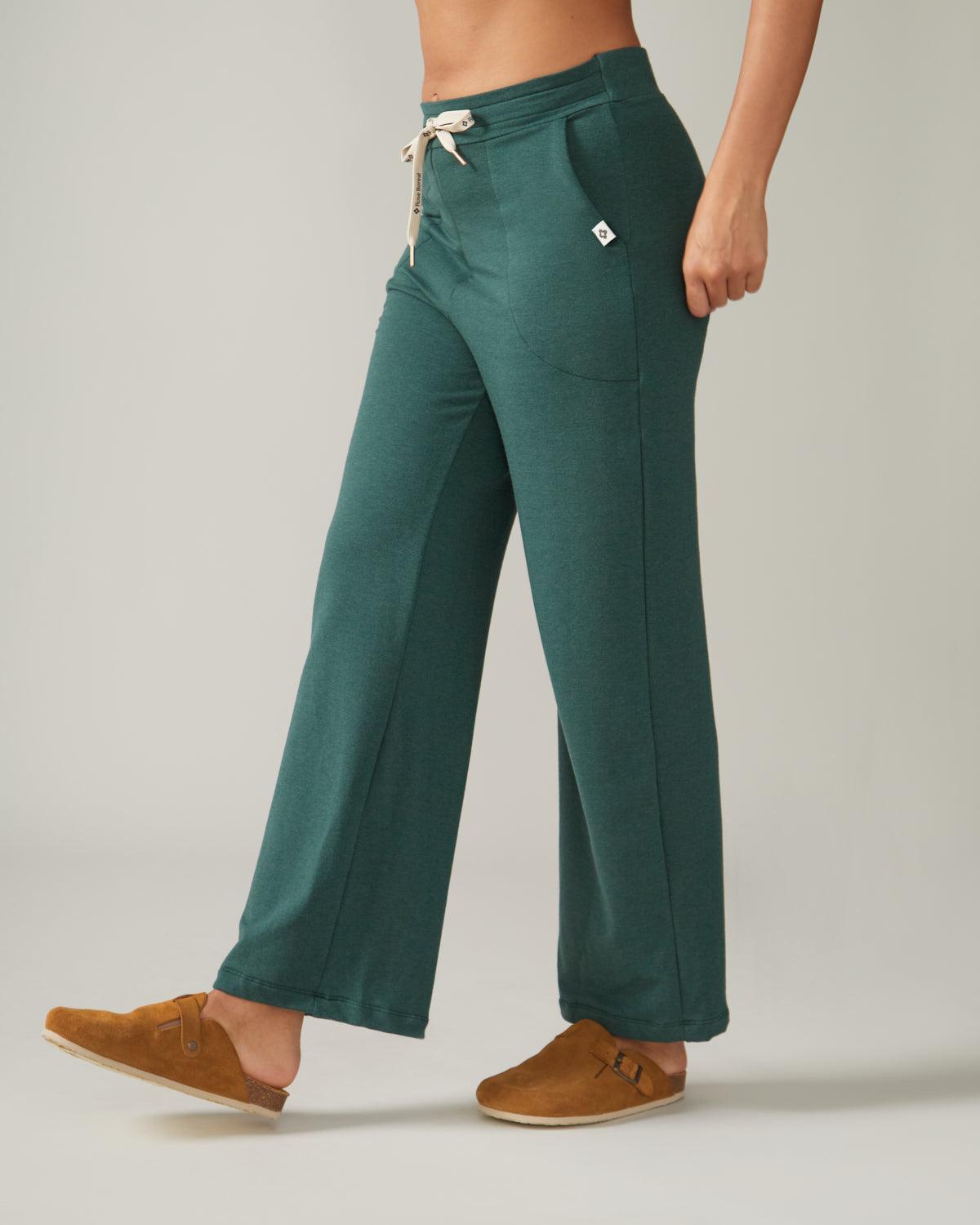 Rose Boreal - Pants - Hugg Me Pants - Dark Lagoon