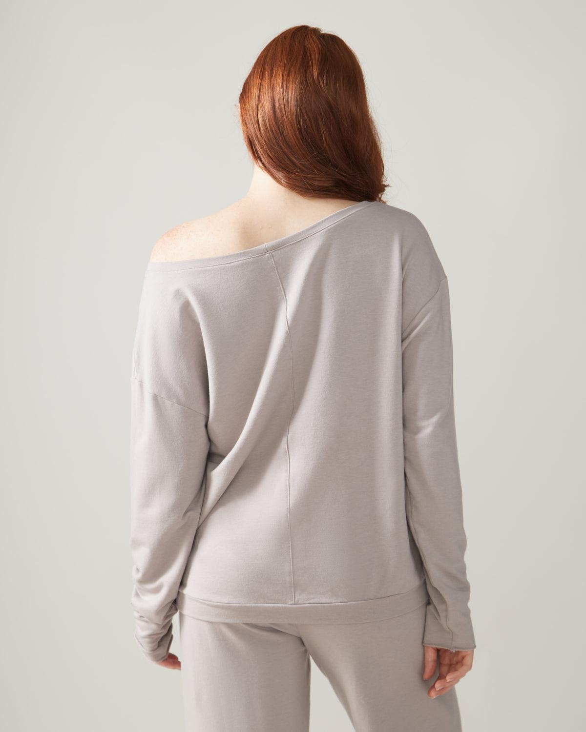 Rose Boreal - Long Sleeve - Flashdance Pullover - Atmosphere