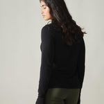 Rose Boreal - Long Sleeve - Zenith Turtleneck Sweater - Total Eclipse