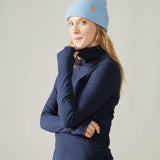 Rose Boreal - Long Sleeve - Zenith Turtleneck Sweater - Deep Ocean