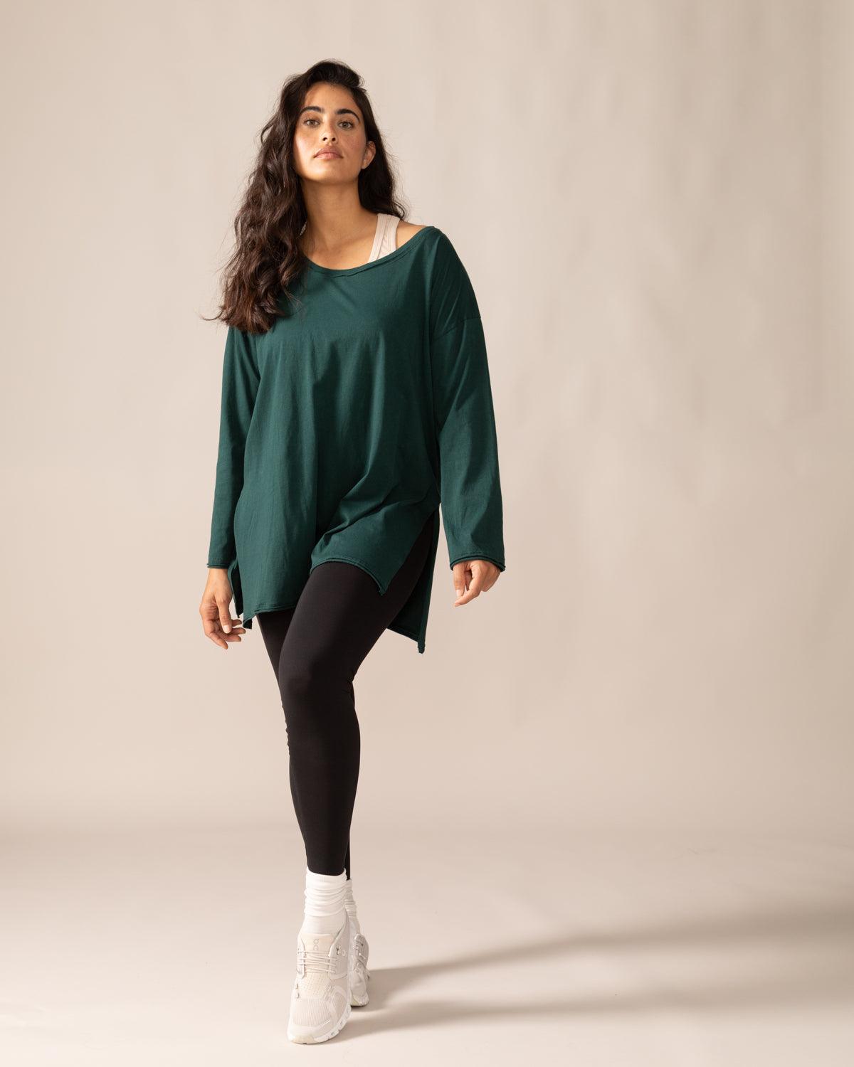 Rose Boreal - Long Sleeve - Wilderness Long Sleeves - Dark Lagoon