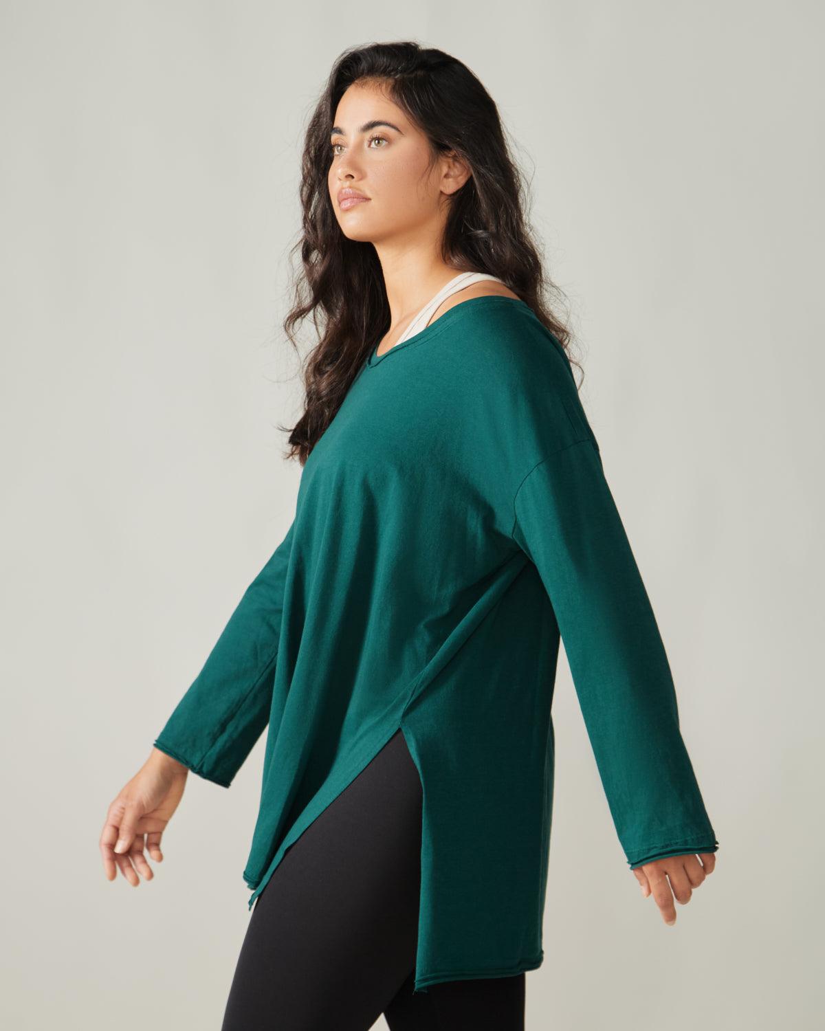 Rose Boreal - Long Sleeve - Wilderness Long Sleeves - Dark Lagoon