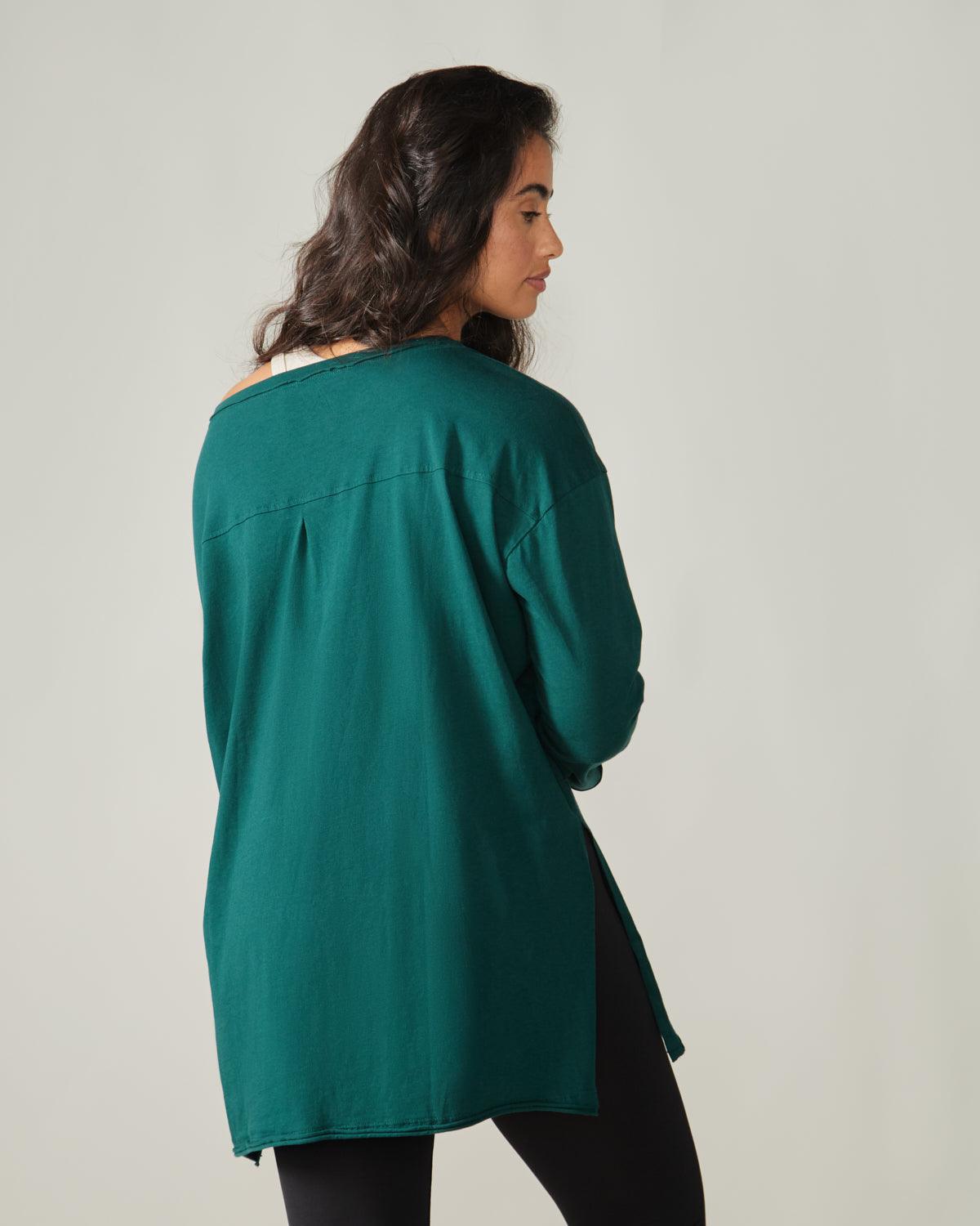 Rose Boreal - Long Sleeve - Wilderness Long Sleeves - Dark Lagoon