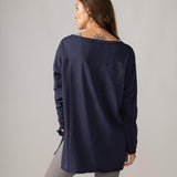 Rose Boreal - Long Sleeve - Wilderness Long Sleeves - Deep Ocean