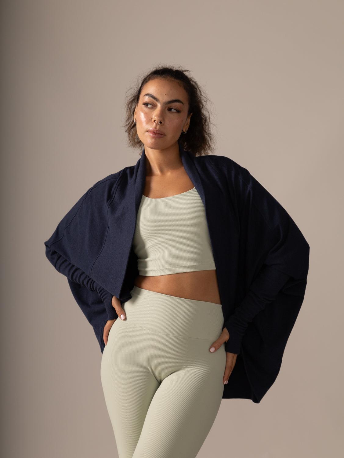 Rose Boreal - Jacket - Grateful Shrug - Deep Ocean