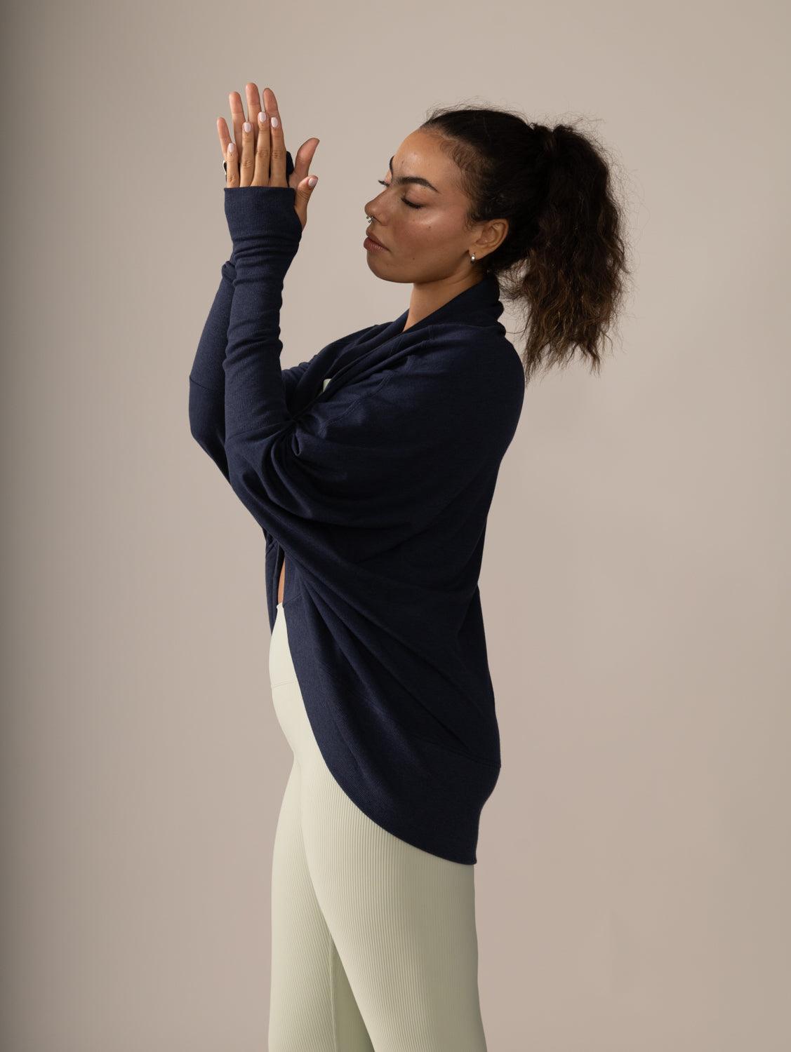 Rose Boreal - Jacket - Grateful Shrug - Deep Ocean