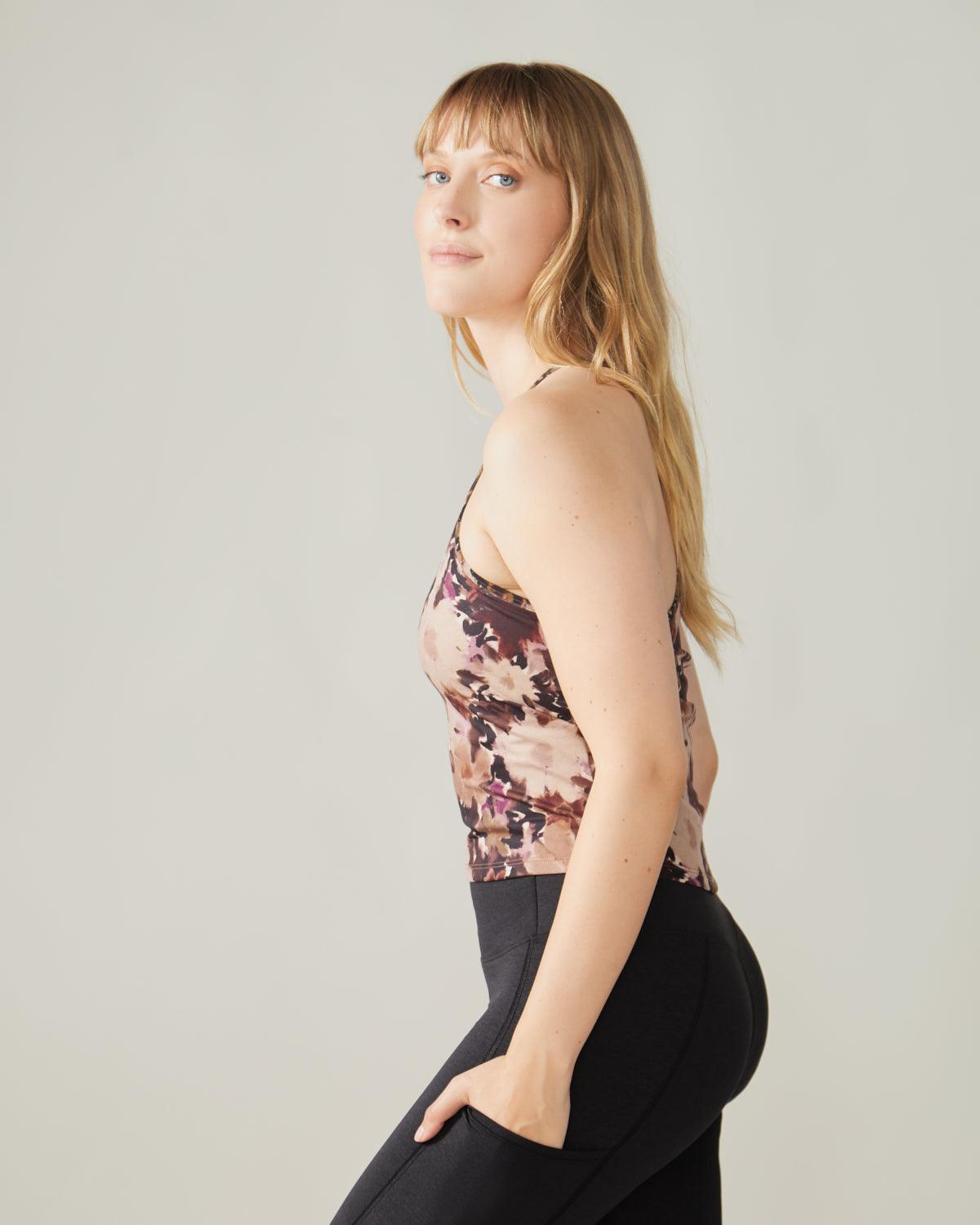 Rose Boreal - Tank Top - Summit Tank Top - Floral Dream