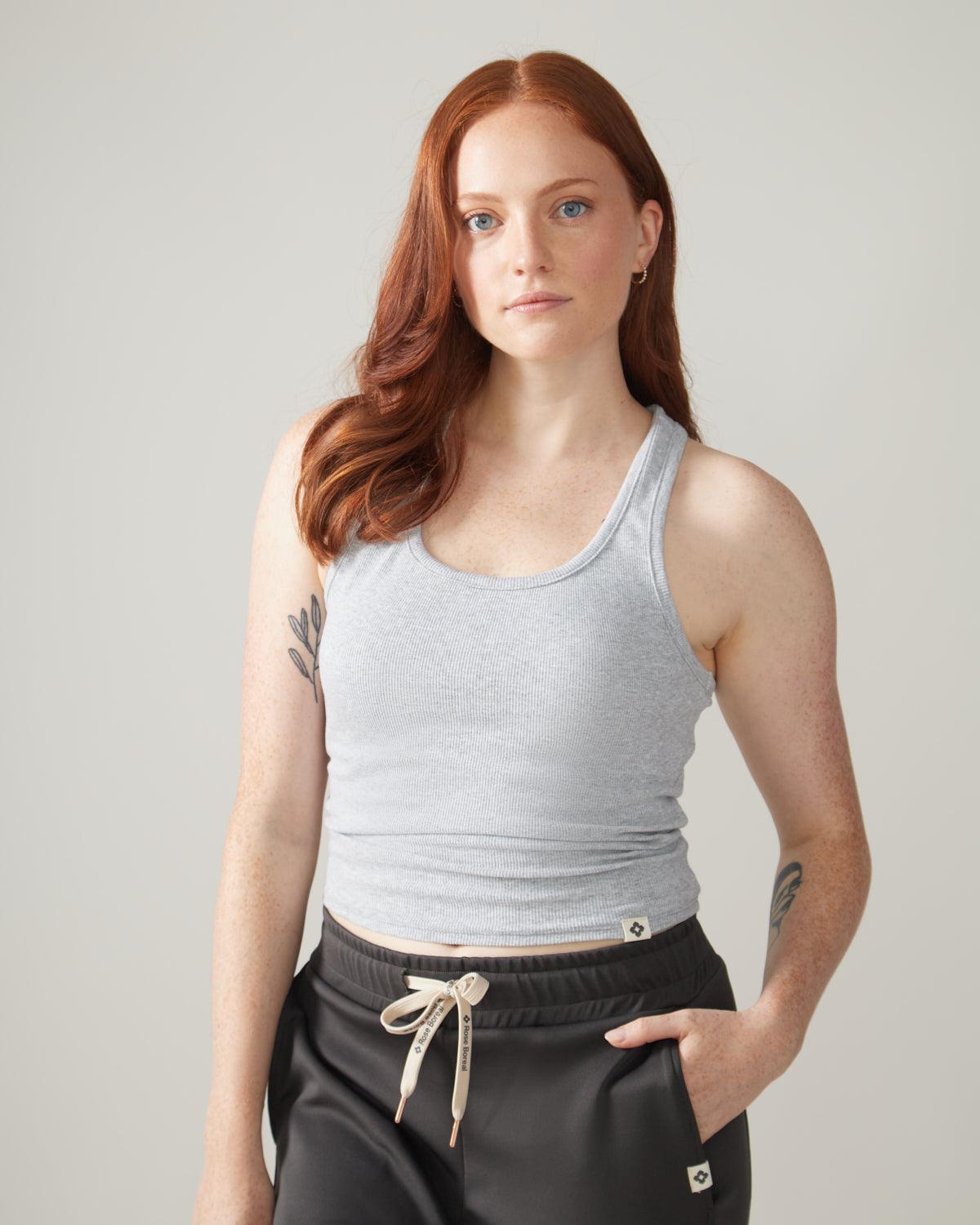 Rose Boreal - Tank Top - Long Mile-End Tank Top - Moon