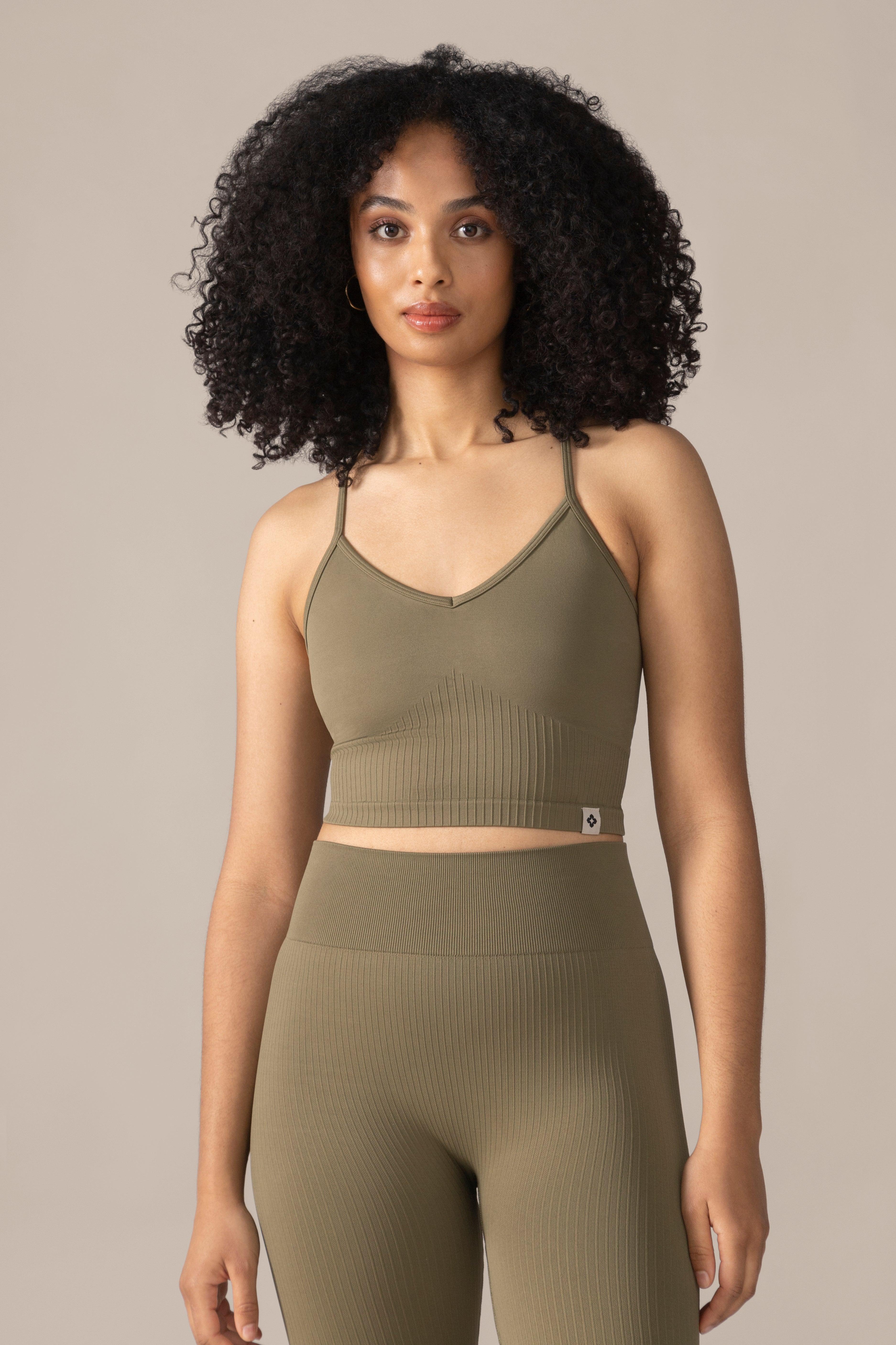 Rose Boreal - Bra - Contour Seamless Bra - Olive