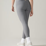 Rose Boreal - Legging - North Star Rib Soft Compression Legging - Stone Grey