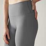 Rose Boreal - Legging - North Star Rib Soft Compression Legging - Stone Grey