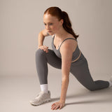 Rose Boreal - Legging - North Star Rib Soft Compression Legging - Stone Grey