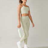 Rose Boreal - Legging - North Star Rib Soft Compression Legging - Mint